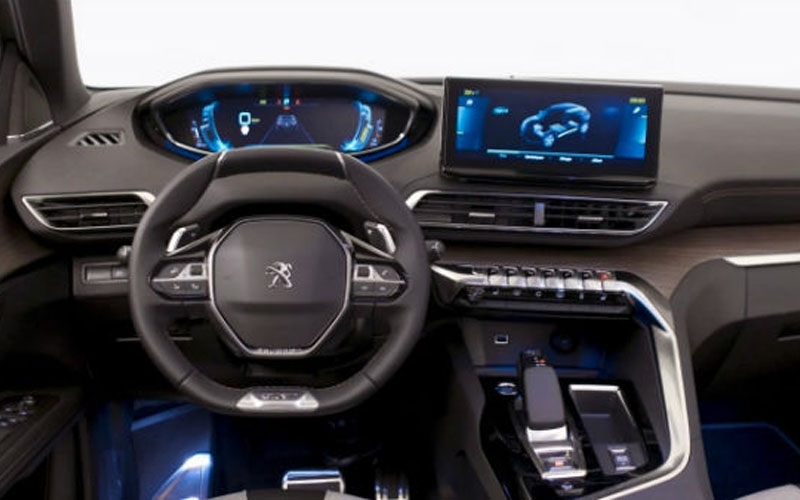 Peugeot 3008 2022 steering view