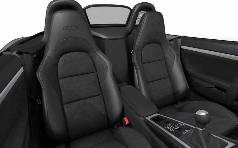 Porsche 718 Boxster GTS 2022 interior seats