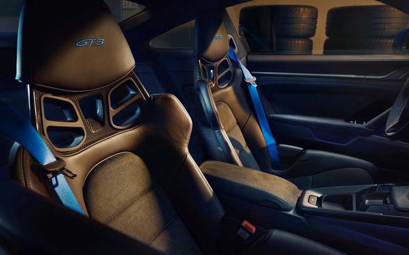 Porsche 911 GT3 Coupe 2022 interior seats