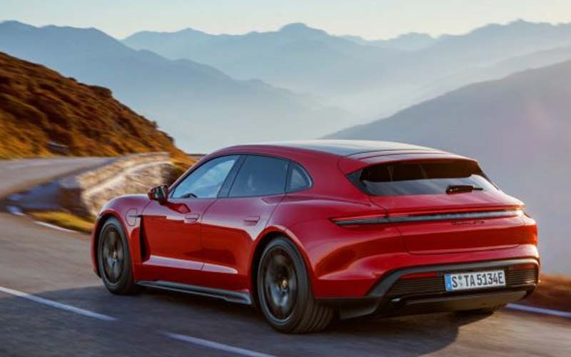 Porsche Taycan GTS Sport Turismo 2022 exterior back