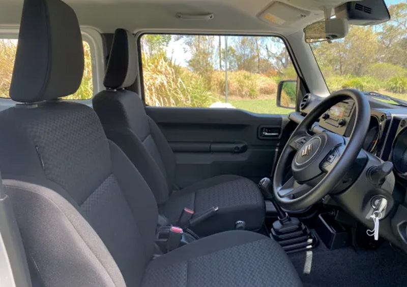 Suzuki Jimny GLX (QLD) 2022 Front Interior