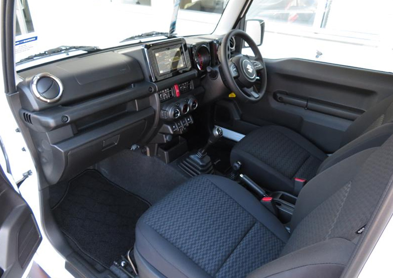 Suzuki Jimny Sierra Automatic 2022 Front Interior