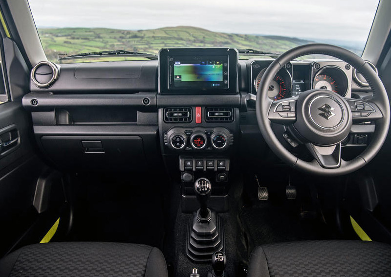 Suzuki Jimny Sierra Manual Two Tone 2022 Dashboard Interior