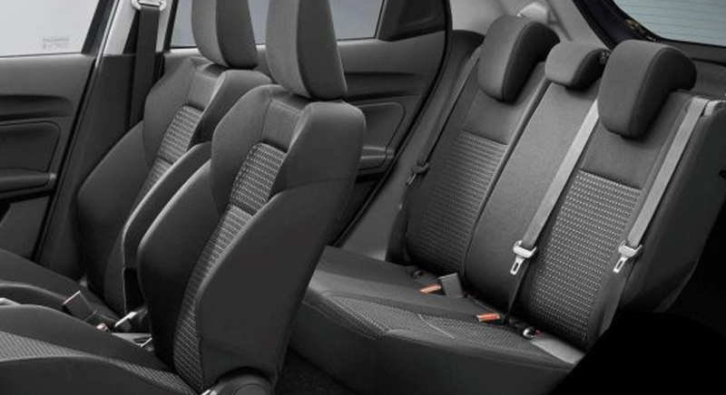 Suzuki Swift GL CVT 2022 Back Interior