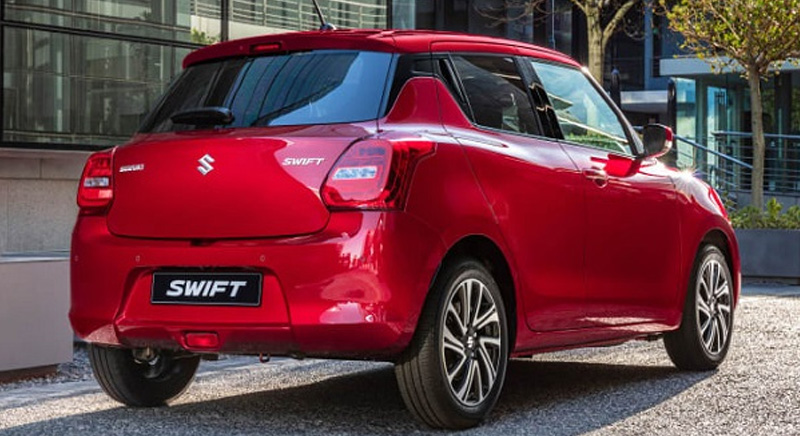 Suzuki Swift GL CVT 2022 Back View