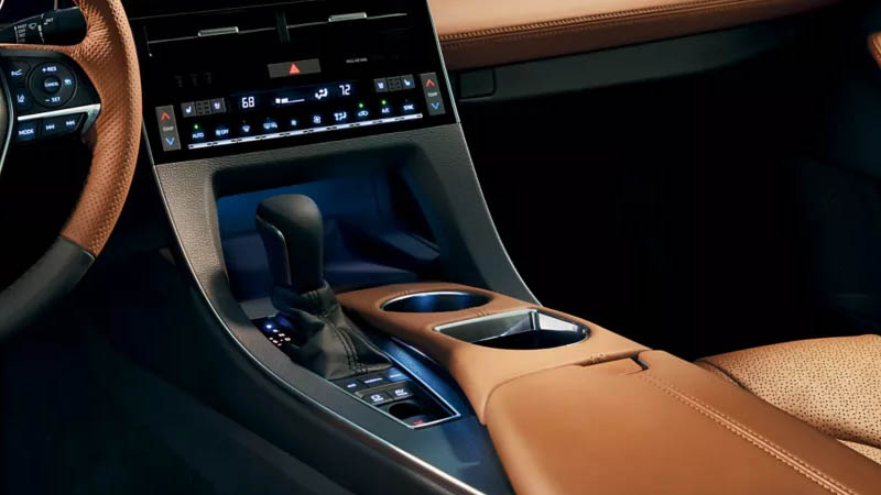 Toyota Avalon Hybrid XSE Nightshade 2022 Interior Gear View