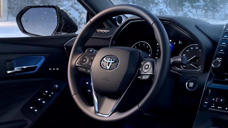 Toyota Avalon Hybrid XSE Nightshade 2022 Interior Steering View