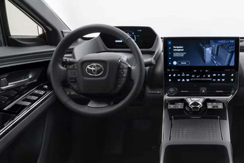 Toyota Bz4x AWD 2022 Interior Steering View