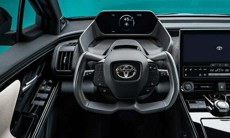 Toyota Bz4x FWD 2022 Interior Steering View