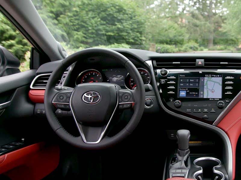 Toyota Camry XSE V6 2022 Interior Steering View