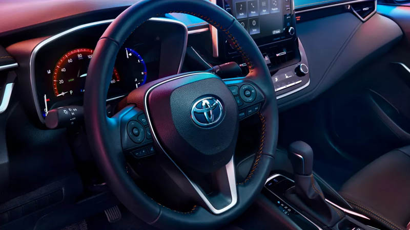 Toyota Corolla Sedan LE 2022 Interior Steering View