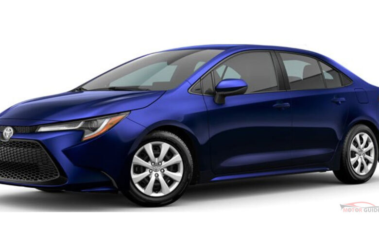 Toyota Corolla Sedan LE 2022 Price in Pakistan