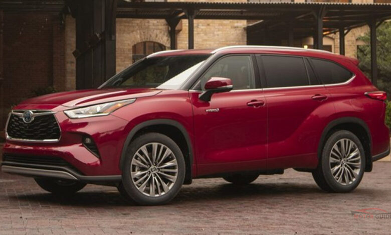 Toyota Highlander Hybrid LE 2022 Price in Pakistan