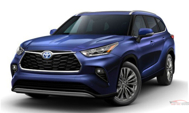 Toyota Highlander Hybrid Platinum AWD 2022 Price in Pakistan