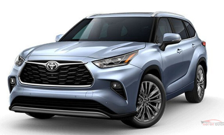 Toyota Highlander Platinum AWD 2022 Price in Pakistan