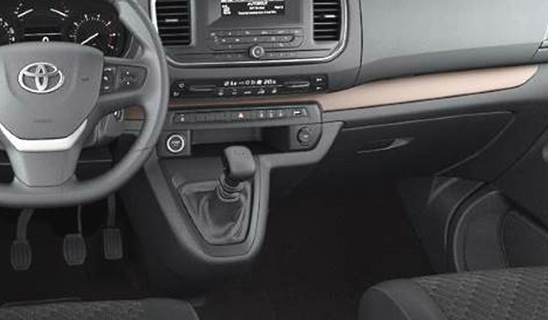 Toyota PROACE Shuttle M 50 kWh 2022 Interior Gear View