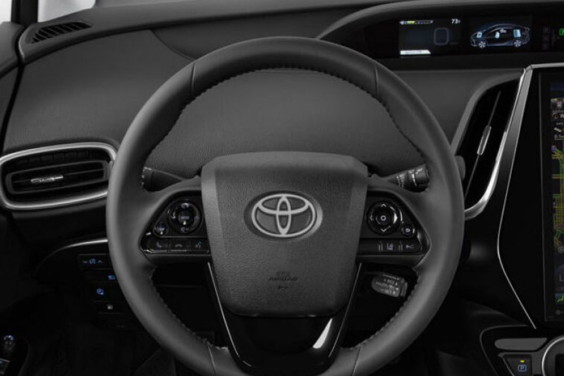 Toyota Prius Prime 2022 Interior Steering View