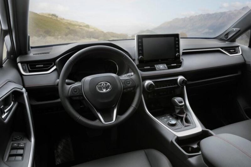 Toyota RAV4 Prime XSE 2022 Interior Steering View