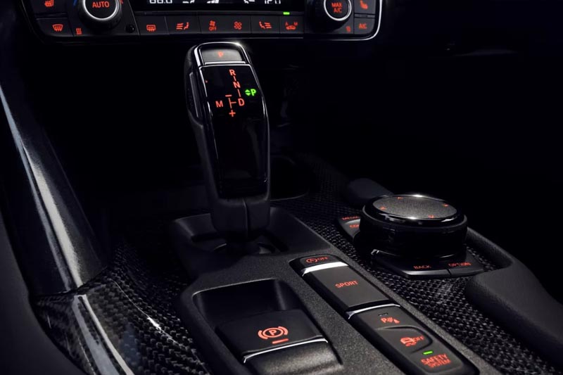 Toyota Supra 3.0 Premium 2022 Interior Gear View