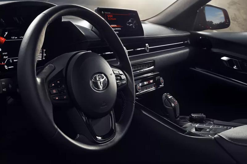 Toyota Supra 3.0 Premium 2022 Interior Steering View
