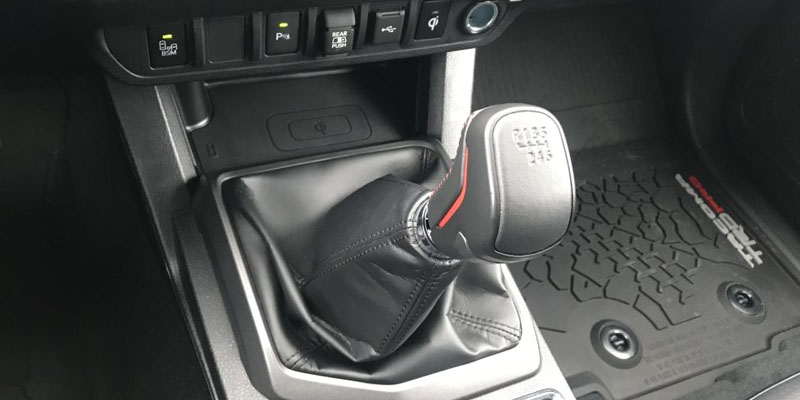 Toyota Tacoma Limited 2022 Interior Gear View