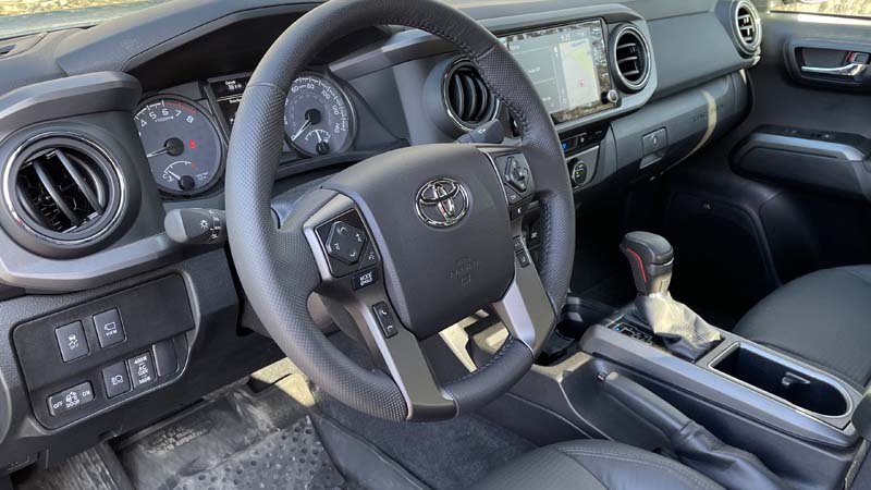 Toyota Tacoma TRD Off Road 2022 Interior Steering View