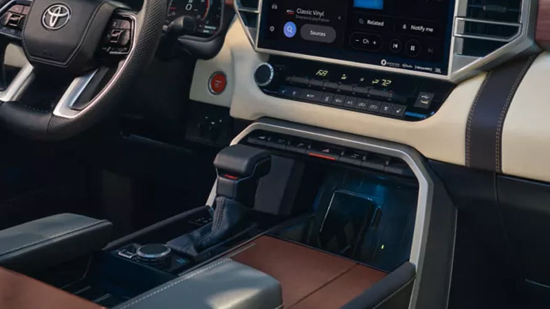 Toyota Tundra 1794 Edition 2022 Interior Gear View