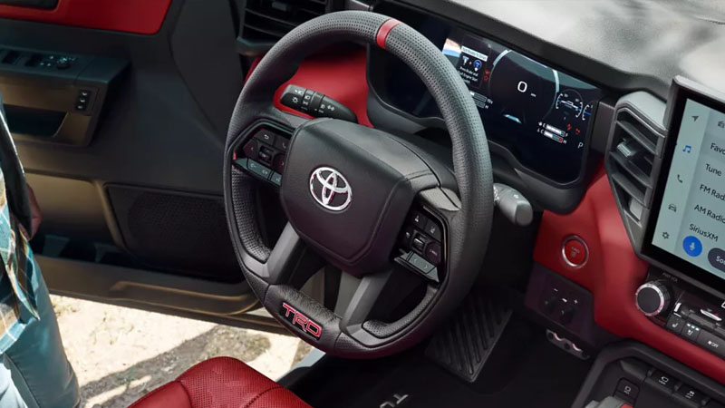 Toyota Tundra 1794 Edition 2022 Interior Steering View