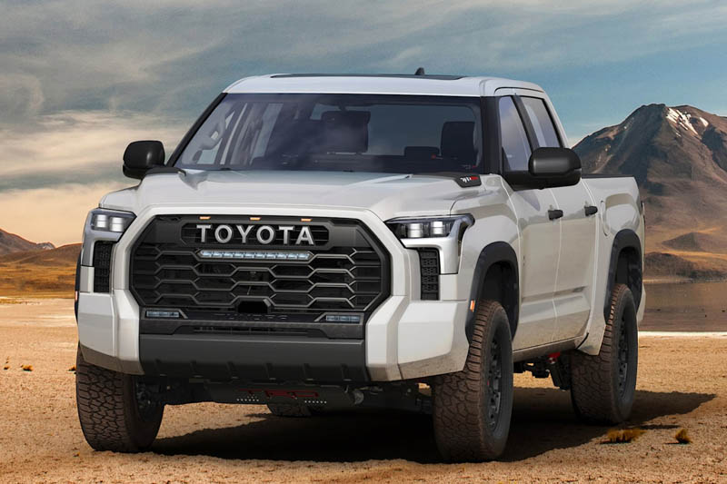 Toyota Tundra Hybrid Limited 2022 Exterior Front View