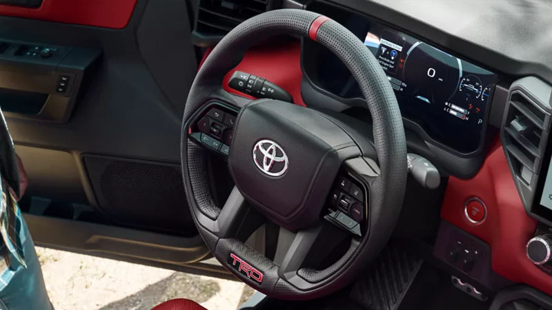Toyota Tundra Platinum 2022 Interior Steering View
