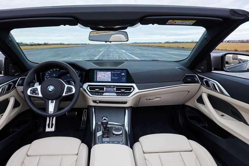 BMW 430i xDrive Convertible 2022 Dashboard Interior