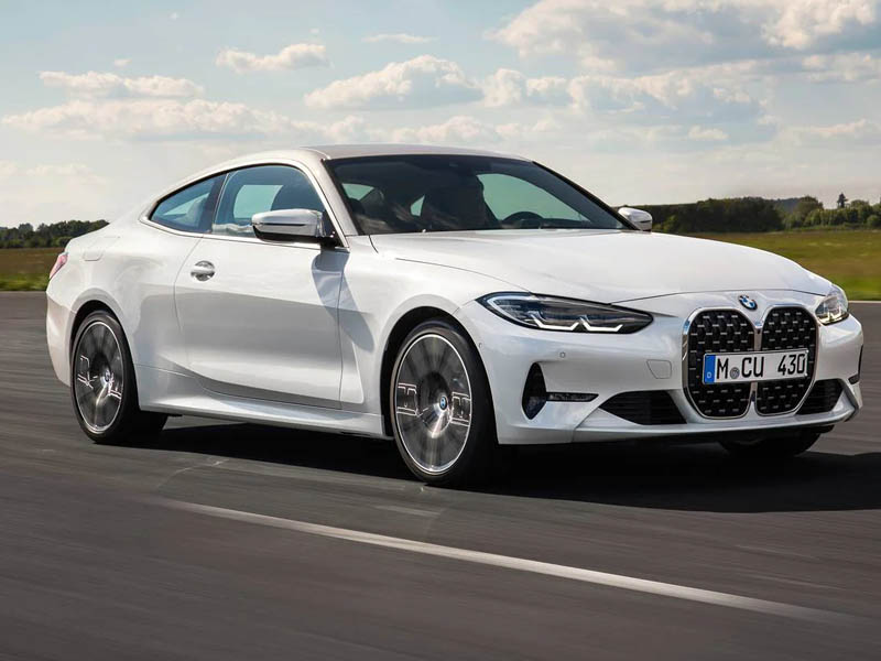 BMW 430i xDrive Coupe 2022 Front View