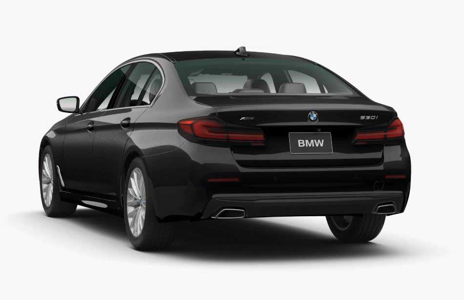 BMW 5 Series 530i xDrive Back View 2022