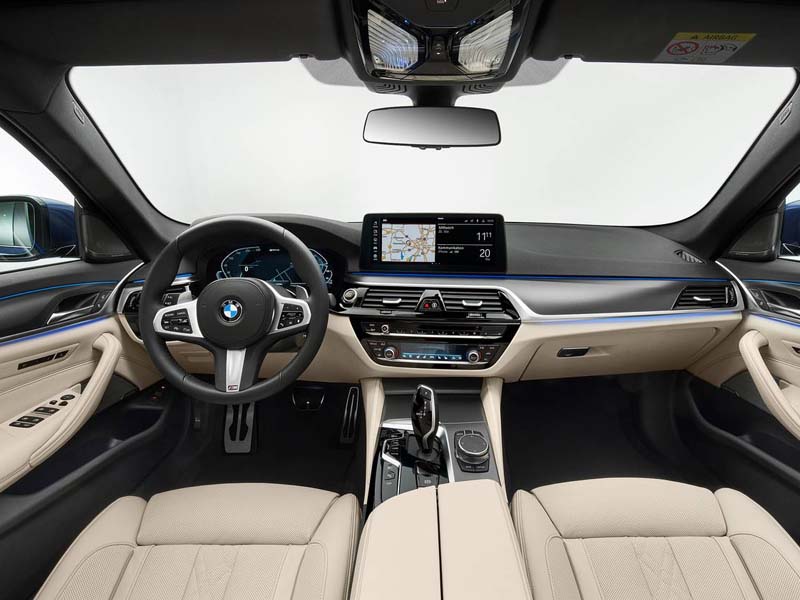 BMW 5 Series 540i xDrive 2022 Dashboard Interior