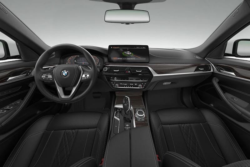 BMW 540i Sedan 2022 Dashboard Interior