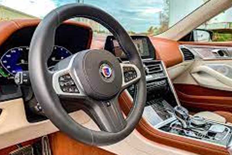 BMW Alpina B8 xDrive Gran Coupe 2022 Steering Interior