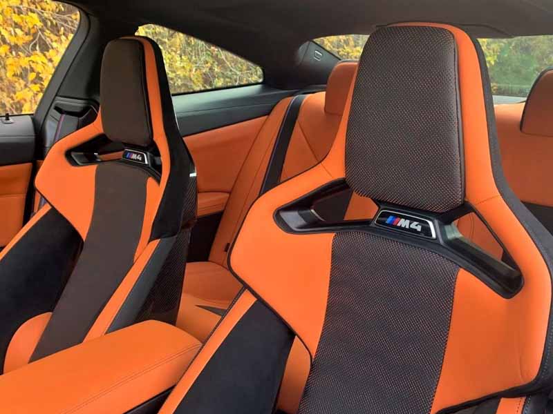 BMW M4 Competition xDrive 2022 Seat Interior