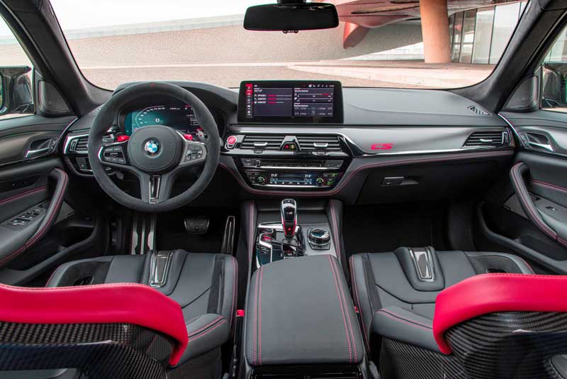 BMW M5 Competition 2022 Dashboard Interior