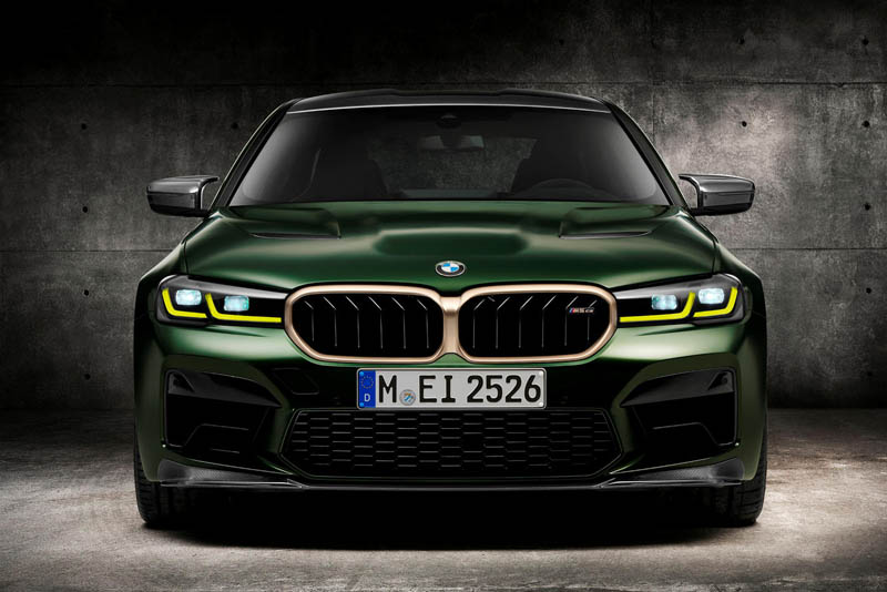 BMW M5 Competition 2022 Front View