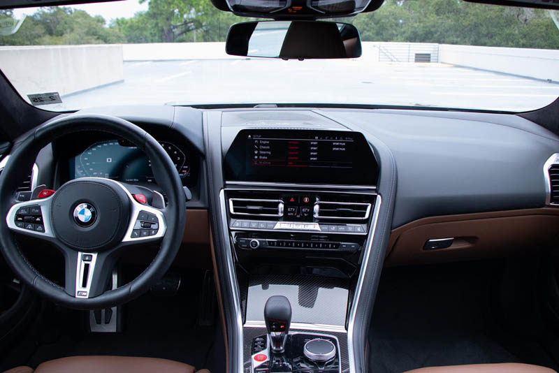 BMW M8 Gran 2022 Dashboard Interior