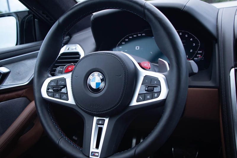 BMW M8 Gran 2022 Steering Interior