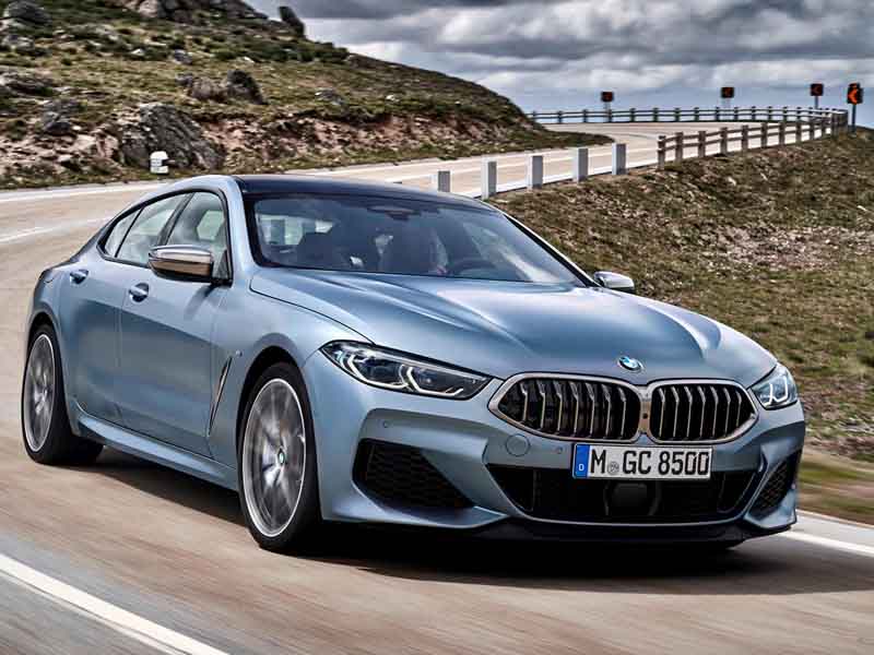 BMW M850i Gran Coupe 2022 Front View