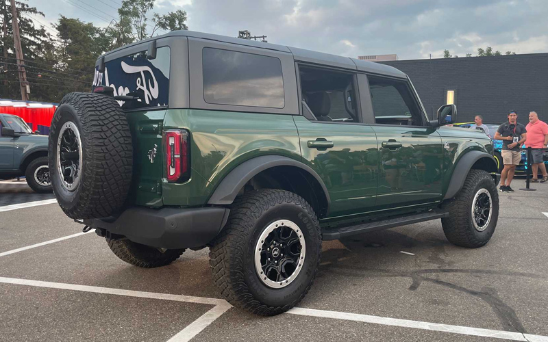 Ford Bronco Outer Banks 2 Door 2022 exterior back