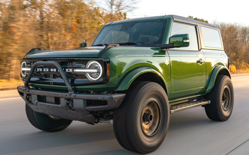 Ford Bronco Outer Banks 2 Door 2022 exterior front