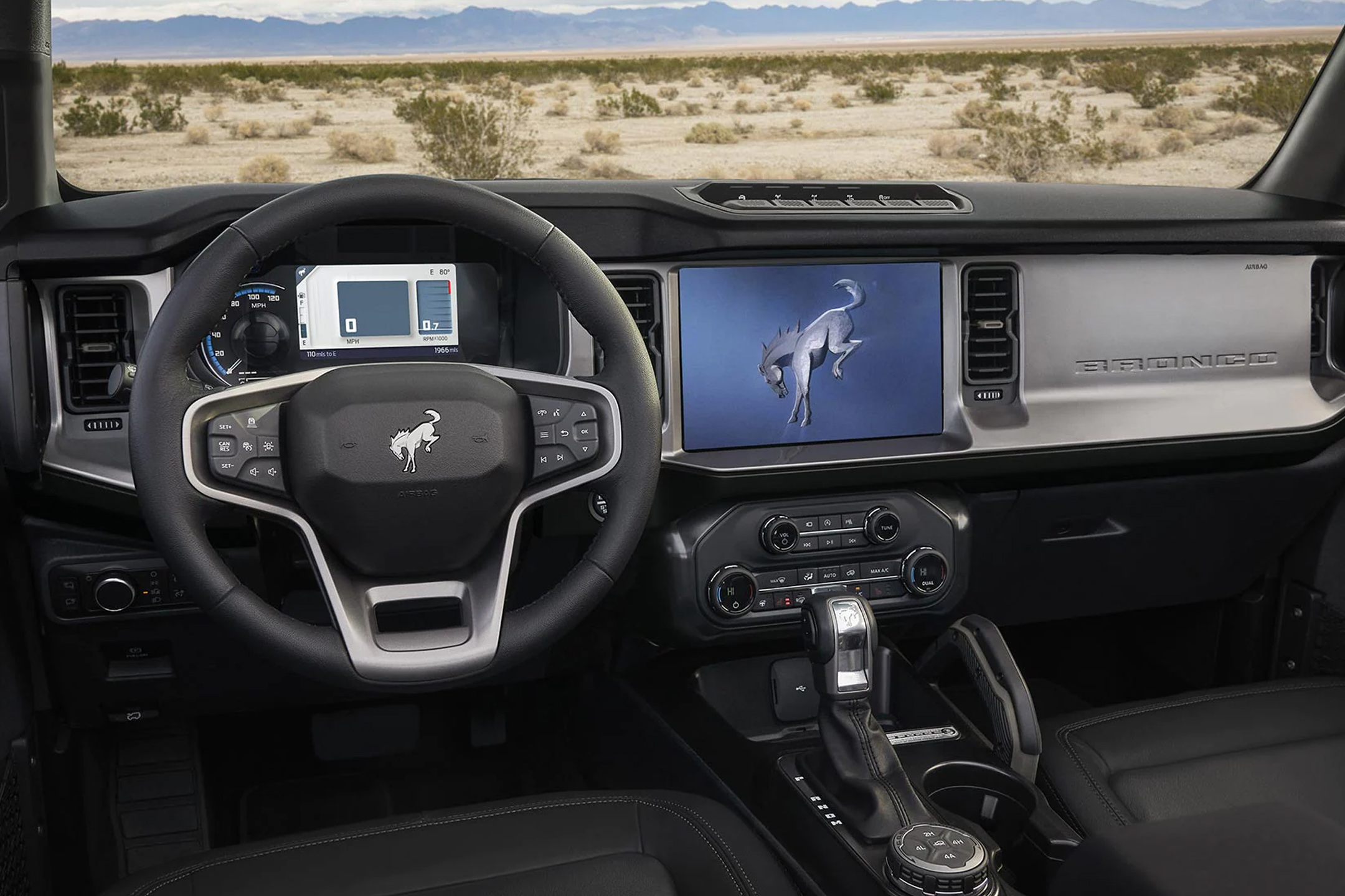 Ford Bronco Outer Banks 2 Door 2022 steering view