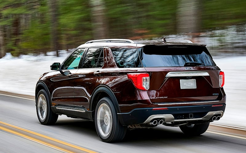 Ford Explorer 2022 exterior back