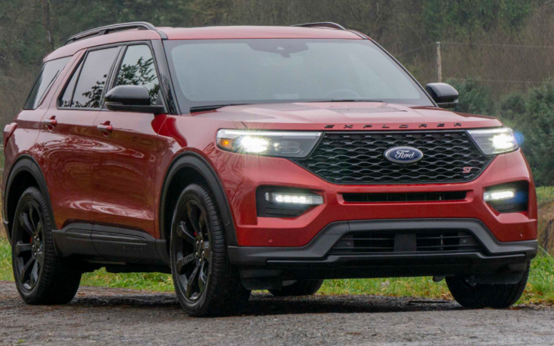 Ford Explorer 2022 exterior front