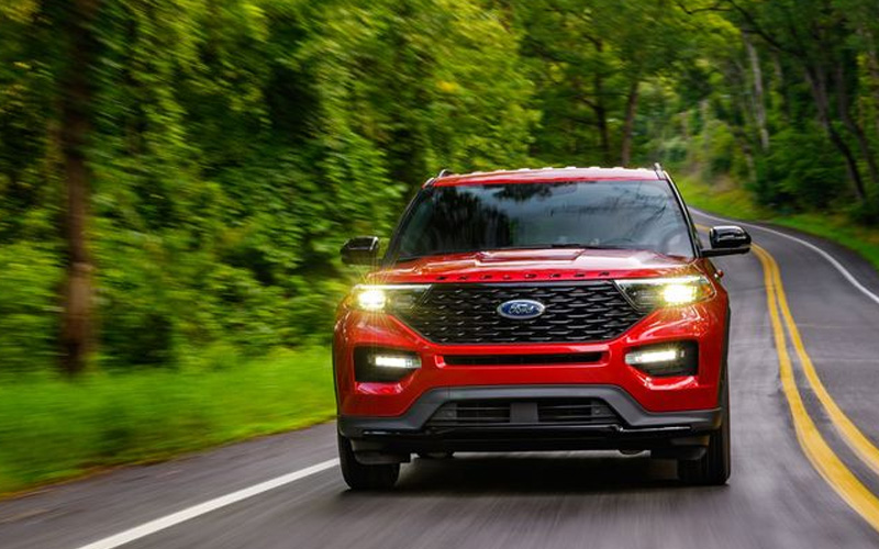 Ford Explorer Base 2022 exterior front
