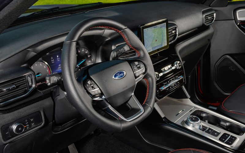 Ford Explorer Base 2022 steering view