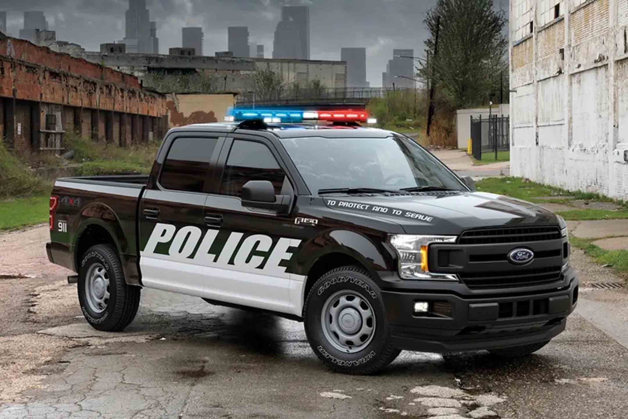 Ford F-150 Special Service Vehicle 2022 exterior side
